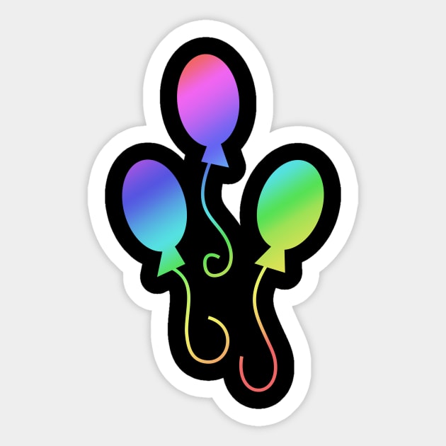 MLP - Cutie Mark Rainbow Special - Pinkie Pie Sticker by ariados4711